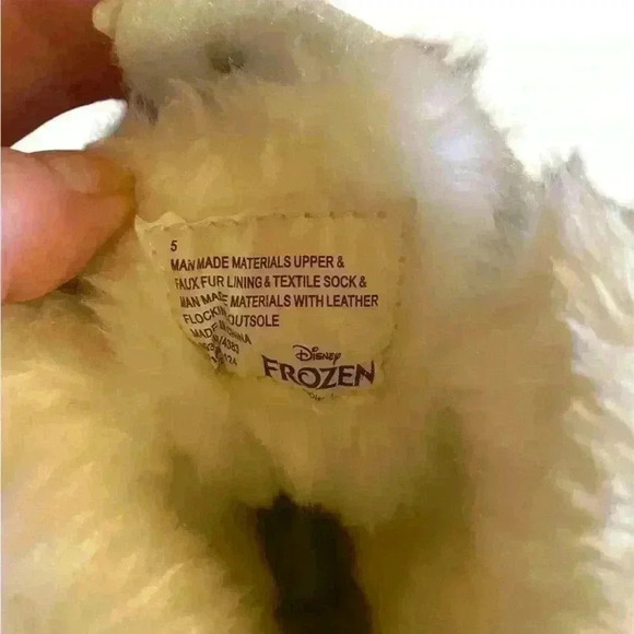 Disney Frozen light up winter boots toddler girl size 5 NWT without box - Picture 7 of 10